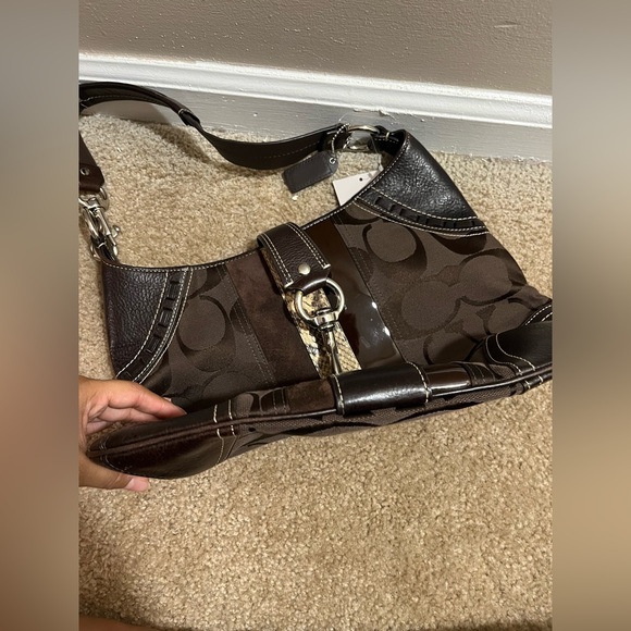 Coach Hamptons Signature Hobo Python - Picture 3 of 5